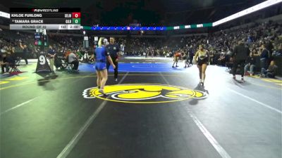 135 lbs Round Of 32 - Khloe Furlong, Selma (CS) vs Tamara Grace, Gilroy (CC)