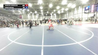 165 lbs 1st Place Match - Marcus Gonzales, Auburn Area Wrestling Club vs Jance Novak, Cashmere Wrestling Club