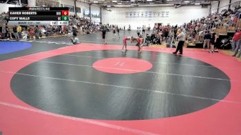 141 lbs Champ. Round 2 - Xavier Roberts, Wabash vs Cofy Walls, Georgetown (KY)