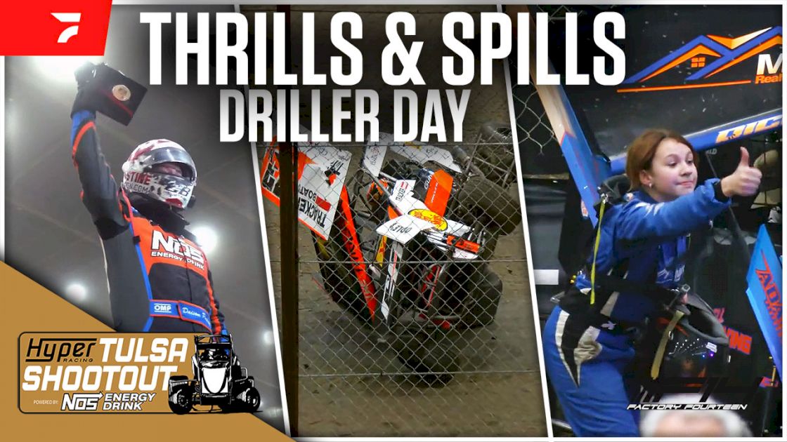 Tulsa Shootout Driller Day Thrills & Spills