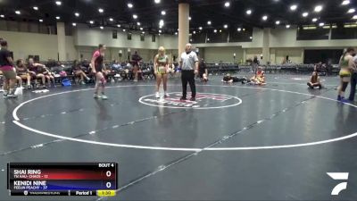 130 lbs Placement (4 Team) - Kenidi Nine, Feelin Peachy vs Shai Ring, TN AAU- Chaos