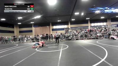 157 lbs Round Of 128 - Beau Wallace, Big Red vs Elijah Ra, Torrey Pines HS