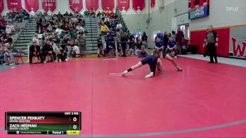 165 lbs Champ. Round 2 - Spencer Penkaty, Grand Junction vs Zach Hedman, Moffat County