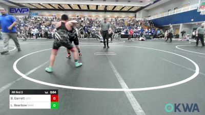 105 lbs Rr Rnd 3 - Breckin Garrett, Lone Grove Takedown Club vs Leboy Bearbow, Darko Valley Wolf Pack