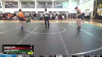 138 lbs Round 8 (10 Team) - Alessio Perentin, Team Shutt vs Cannon Long, 84 Athletes