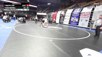 138 Class 3 lbs Cons. Round 3 - Timothy Link, Pacific vs Chad Benwell, Holt