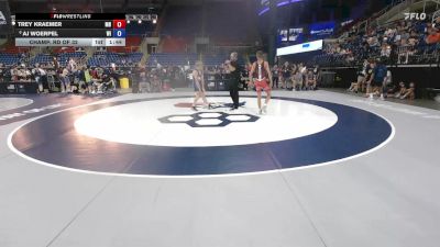100 lbs Champ. Rd Of 32 - Trey Kraemer, MN vs AJ Woerpel, WI