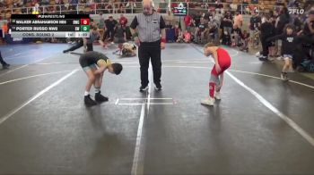 60 lbs Cons. Round 2 - Porter Russo NW2, Strongsville Wrestling vs Walker Abrahamson NE6, Bomber Wrestling Club
