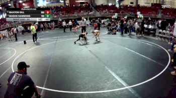 65 lbs Cons. Round 5 - Maxton Gill, Beatrice Wrestling Club vs Mason Hammons, Fremont Wrestling Club