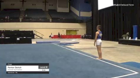 Parker Deitch - Floor, Hanover Gymnastics - 2021 USA Gymnastics Development Program National Championships
