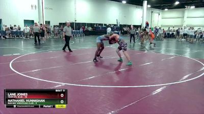 190 lbs Round 4 (6 Team) - Nathaniel Hunnighan, Bad Bay Wrestling Club vs Lane Joines, Team STL Blue