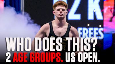 Why Aeoden Sinclair Wrestled 2 Age Groups At US Open