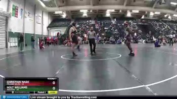 220 lbs Round 1 (16 Team) - Christian Nash, Millard South vs Holt Williams, Augusta