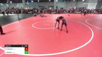 100 lbs Rr Rnd 5 - Micah Salcido, Parker Invictus WC vs Luke Sevilla, Team So. Cal Of Temecula