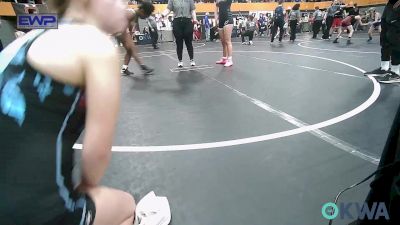 125 lbs Rr Rnd 3 - Lanay Salefske, Choctaw Ironman Youth Wrestling vs Emily Melvin, Woodward Youth Wrestling