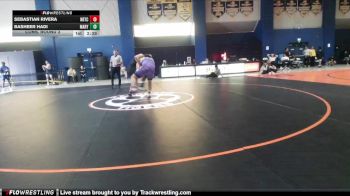 285 lbs Cons. Round 3 - Basheer Hadi, Marymount vs Sebastian Rivera, Noke Wrestling RTC