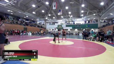 190 lbs Cons. Round 5 - Joel Arias, Corona Del Sol vs Librado Cruz, Lincoln