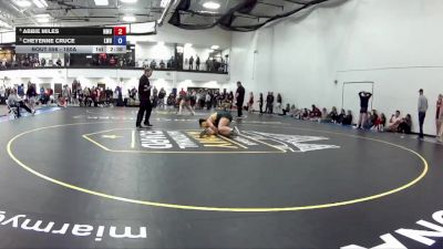 180A Cons. Round 3 - Abbie Miles, Northern Michigan University vs Cheyenne Cruce, Lindsey Wilson University