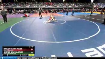 5 lbs Cons. Round 1 - Taylor Van De Walle, Dripping Springs vs Carter Baumgartner, Dallas Highland Park