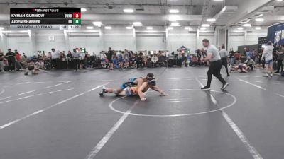 126 lbs Round 8 (10 Team) - Aiden Shaffer, Rocket Rams vs Kymah Gummow, Savage WA Black