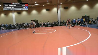 120 lbs Champ. Rd Of 16 - John Tarantino, Shore Thing Wrestling Club vs Jasper Kling, Steller Trained
