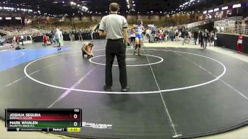 152 lbs Cons. Round 2 - Joshua Segura, Barron G Collier vs Mark Whalen, Palmetto Ridge H.S.