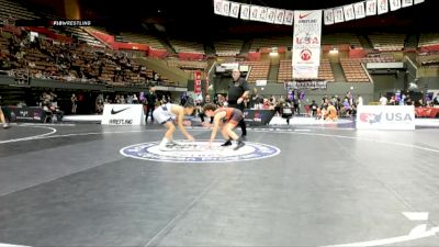 All Cadet Boys Freestyle Lower - 113 lbs Cons. Round 4 - Roman Fonseca, Daniel Cormier Wrestling Club vs Dominic Cabot