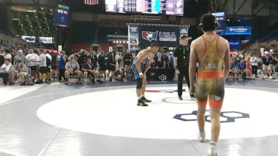 175 lbs Cons. Rd Of 32 - Benjamin Rosen, California vs Leif Larwin, Oregon