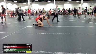 150 lbs Round 3 (4 Team) - Joseph Brucato, New England Gold vs Brad Kisselbach, Suzie WC