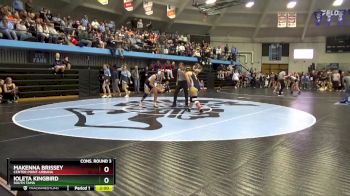 155 lbs Cons. Round 3 - Makenna Brissey, Center Point-Urbana vs Ioleta Kingbird, South Tama