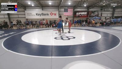 74 kg Champ. Rd Of 128 - Joe Conti, Heidelberg Wrestling Club vs Frank Volpe, Blue & Gold Wrestling Club