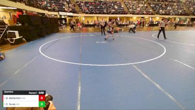 Boys 3rd-4th Grade - 56 Quarters - Brody Ballantini, Sebolt Wrestling Academy vs Coleman Nuss, Immortal Athletics WC