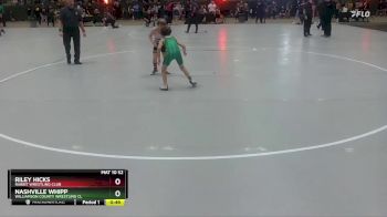 80 lbs Cons. Round 2 - Riley Hicks, Rabbit Wrestling Club vs Nashville Whipp, Williamson County Wrestling Cl