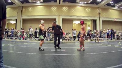 114 lbs 2nd Place - Kingkade Moreno Cormier, Team Aggression vs Johnny Garcia, Southwest Stallions WC