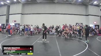 107 lbs Semifinal - Braylen Troutman, Pelion Youth Wrestling vs Joshua Jones, Cane Bay Cobras