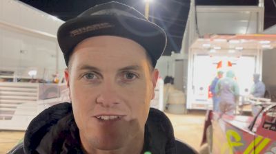 Ricky Thornton Jr. Reacts After Winning Saturday's Wild West Shootout Opener