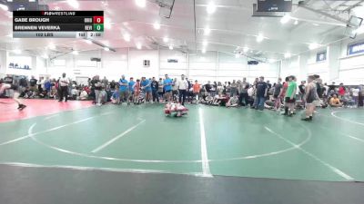 102 lbs Consi Of 4 - Gabe Brough, Ohio Gold-HS vs Brennen Veverka, Revival-HS