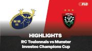 Full Match Highlights: RC Toulonnais vs Munster | Investec Champions Cup 2025-2026 Round 3