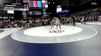 285 lbs Cons. Rd Of 64 - Landon Morris, MI vs Justin Powell, IL