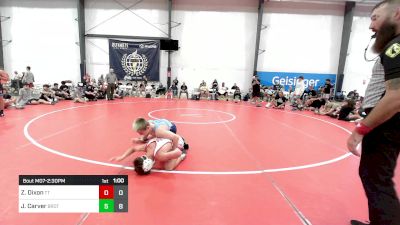 103 lbs Rr Rnd 5 - Zack Dixon, Team Tugman HS vs Jeremy Carver, Brothers Of WOW