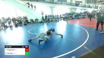 123 lbs Semifinal - Timmy Fitzgerald, Red Wave WC vs Nathan Cauwel, Chino HS