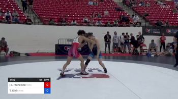 55 kg Cons 4 - Elyle Francisco, Anchorage Youth Wrestling Academy vs Tyler Klein, Wisconsin