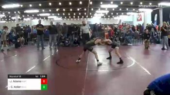 90 lbs Prelims - Jake Adams, Northern York vs Coy Koller, Schuylkill Valley