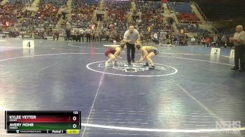 125 lbs Semifinal - Avery Mohr, Fargo vs Kylee Yetter, Minot