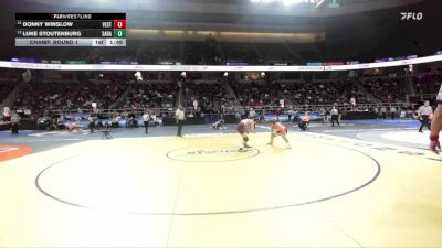 I-138 lbs Champ. Round 1 - Donny Winslow, Vestal vs Luke Stoutenburg, Saratoga