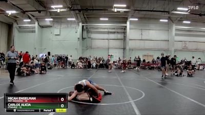 140 lbs Round 3 (8 Team) - Micah Engelman, Mat Assassins vs Carlos Alicia, CTWHALE