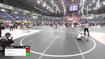 52 lbs Semifinal - Teo Gurule, Stout Wr Ac vs Kyden Mcelroy, Garden City WC