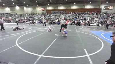 50 lbs Consolation - Wrenley Reynolds, 208 Badgers vs Eliana Grant, Athlos Wrestling