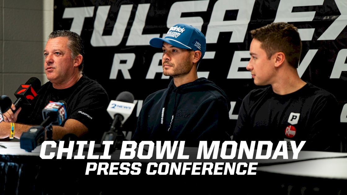 Chili Bowl Press Conference With C-Bell, Larson & Stewart