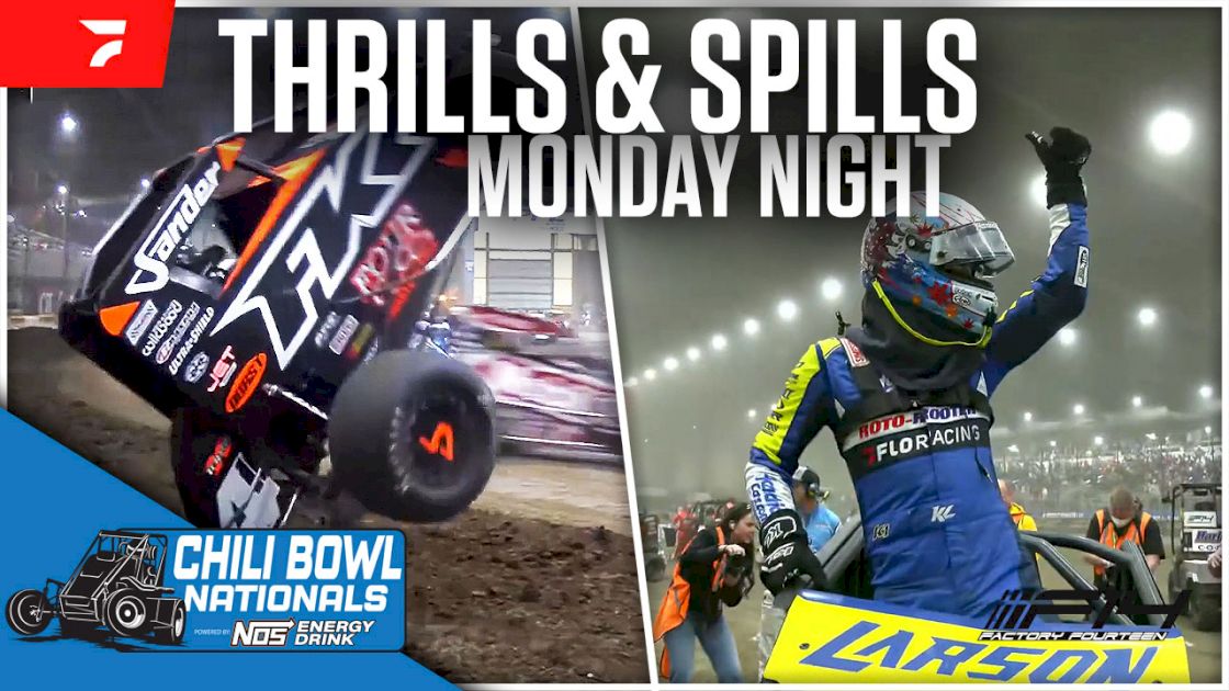 Thrills & Spills: Chili Bowl Nationals Monday